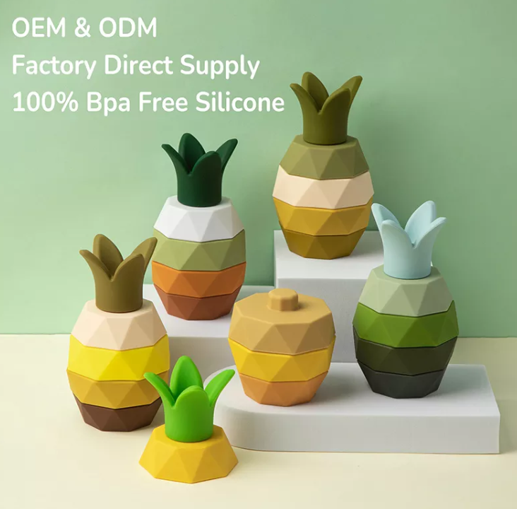 Silicone Stacking Toy
